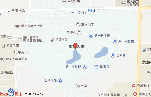 虎溪校区地图图片